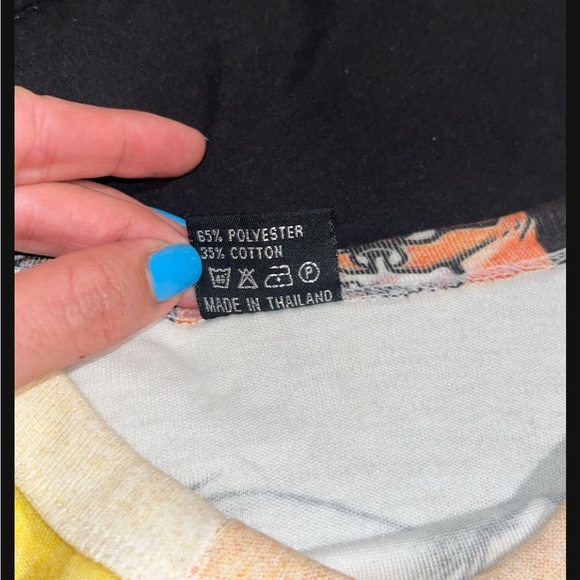 Anime Graphic Shirt - Yellow - Picture 4 of 4